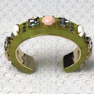 J Crew rhinestone cuff bracelet